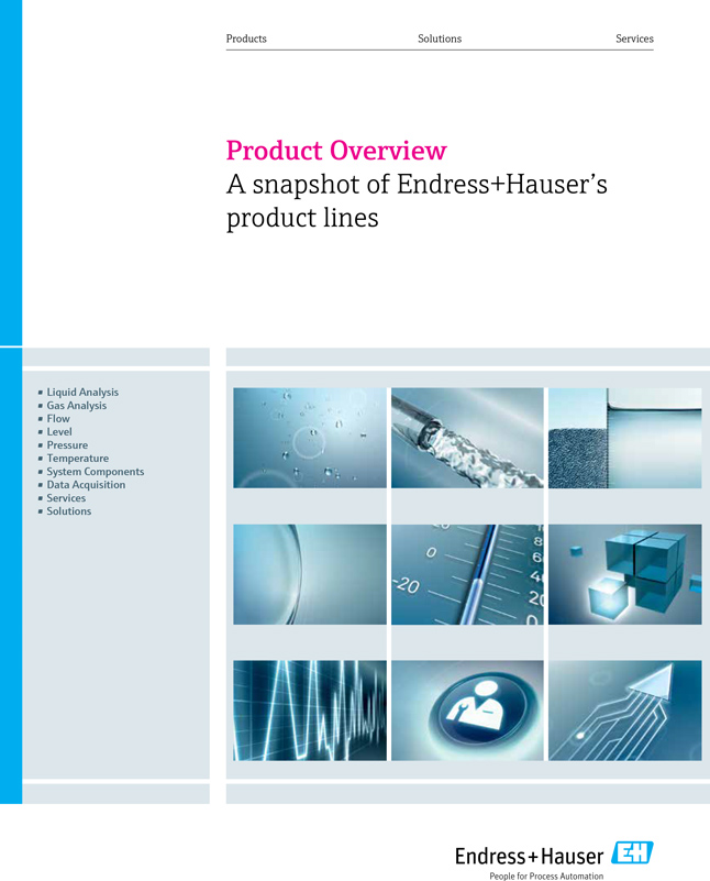 endress-hauser-product-overview